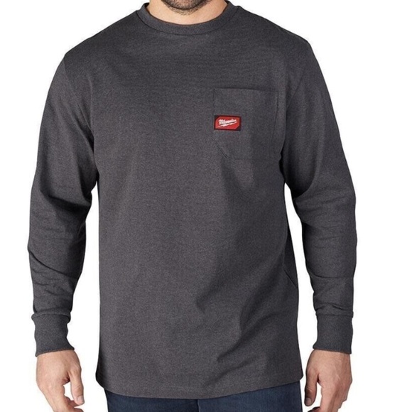 NIB Milwaukee mens long sleeve moisture-wicking top - Picture 1 of 7